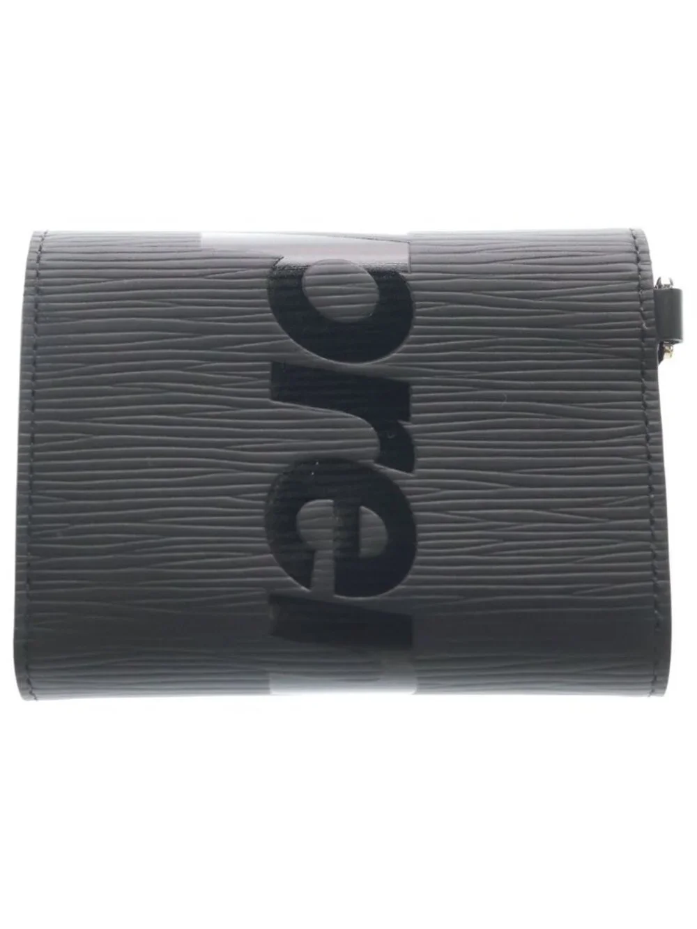 Louis Vuitton Supreme Epi Compact Wallet Black
